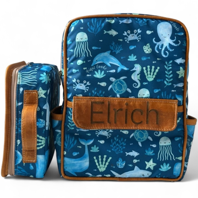 Lunch bag and nackpack combo