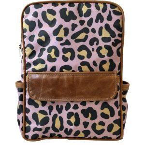 The Lady leopard backpack